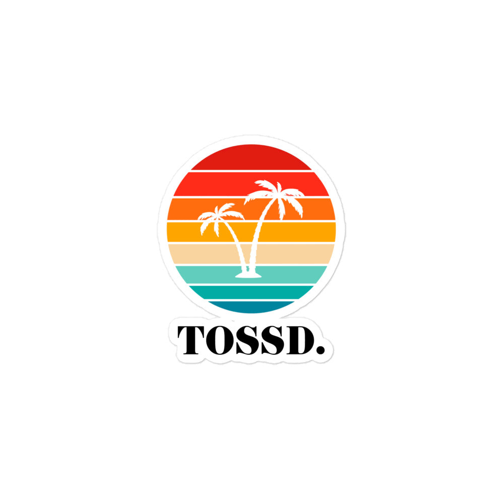 Tossd Palm Sticker