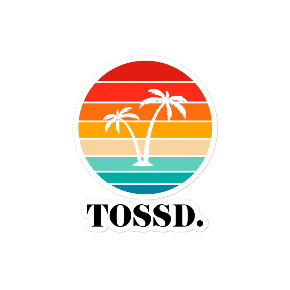 Tossd Palm Sticker